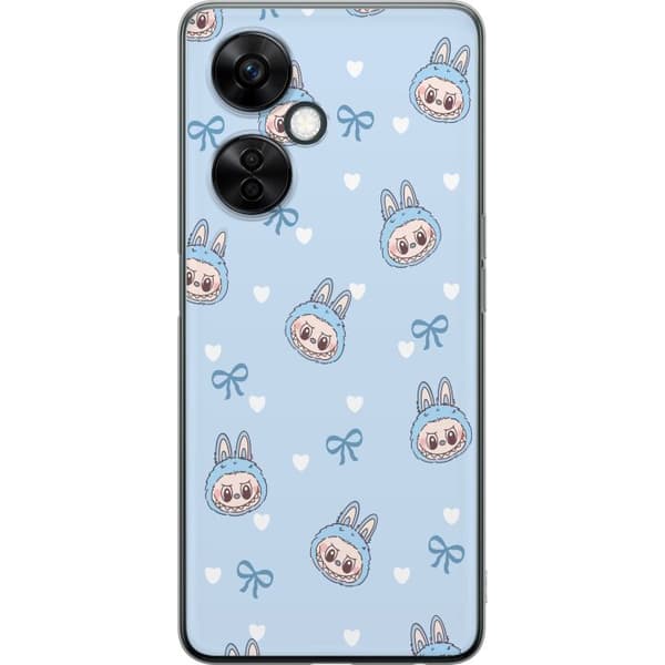 OnePlus Nord CE 3 Lite Läpinäkyvä kuori Labubu Tuli Henki