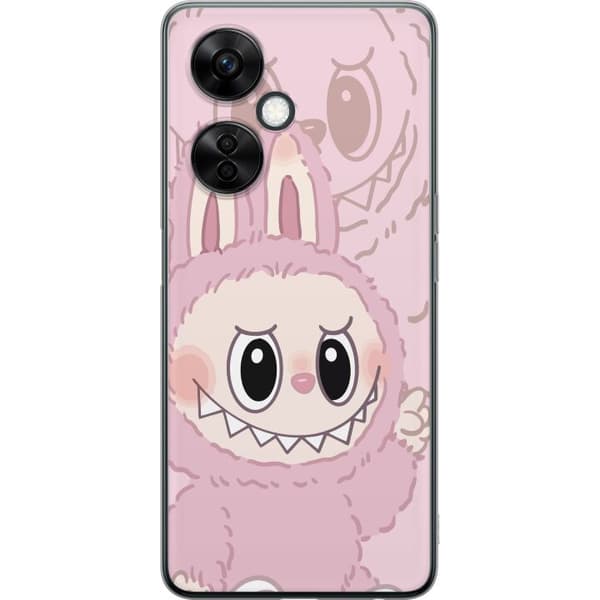 OnePlus Nord CE 3 Lite Läpinäkyvä kuori Labubu Floral Freak