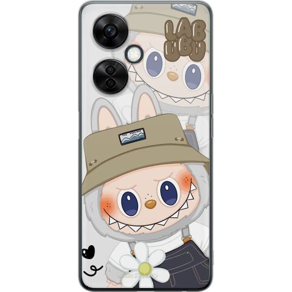OnePlus Nord CE 3 Lite Gjennomsiktig deksel Labubu Minimal Mood - Enkel og stilig monsterdesign