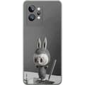 Miniatyrbillede 1 af 3: Realme GT2 Pro Gennemsigtig cover Pop Mart MEGA LABUBU LABUBU Sketch 1000%