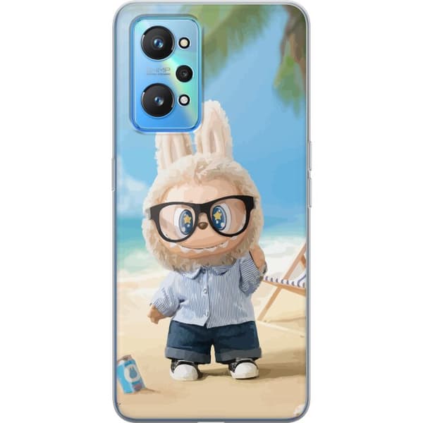 Realme GT Neo2 Gennemsigtig cover Labubu Mørke Drømme
