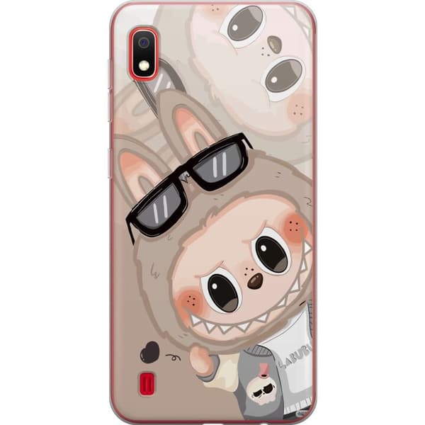 Samsung Galaxy A10 Gennemsigtig cover Labubu Rainbow Chaos