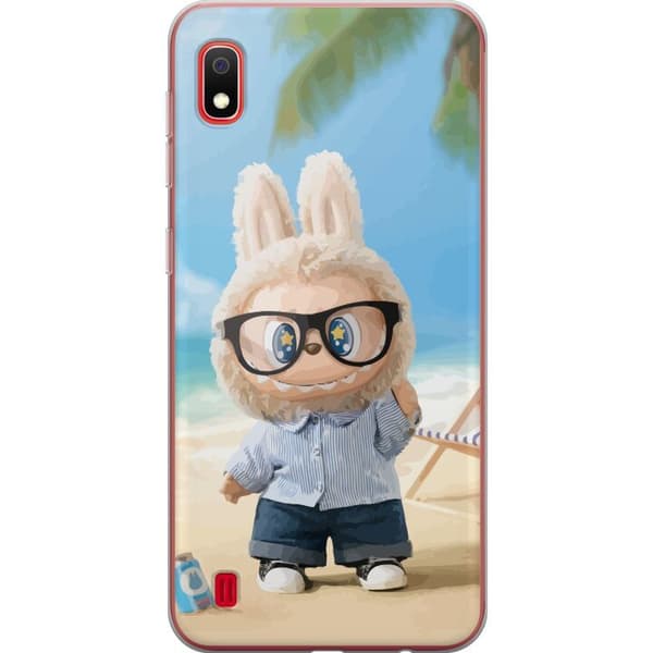 Samsung Galaxy A10 Genomskinligt Skal Labubu Dark Dreams – Mörk mystisk design