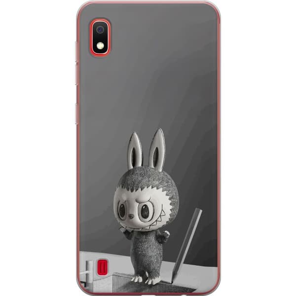 Samsung Galaxy A10 Gennemsigtig cover Pop Mart MEGA LABUBU LABUBU Sketch 1000%