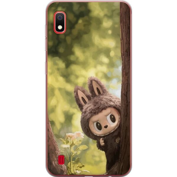 Samsung Galaxy A10 Läpinäkyvä kuori Labubu Graffiti Vibes – Katutaide hirviömuodossa