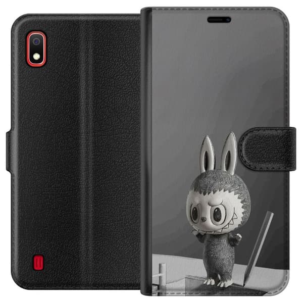 Samsung Galaxy A10 Plånboksfodral Pop Mart MEGA LABUBU LABUBU Sketch 1000%