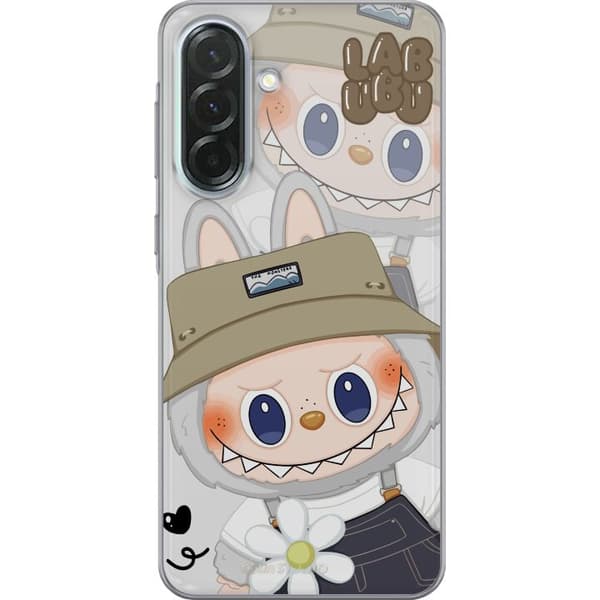 Samsung Galaxy A36 Gjennomsiktig deksel Labubu Minimal Mood - Enkel og stilig monsterdesign