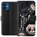 Miniatyrbilde 1 av 3: Apple iPhone 12 mini Lommeboketui <nl>Labubu Black Energy - Svart mønster i gatestil