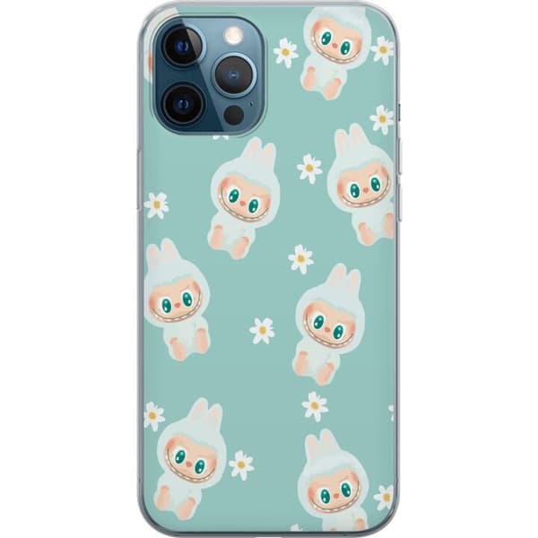 Apple iPhone 12 Pro Gennemsigtig cover Labubu Candy Vibes