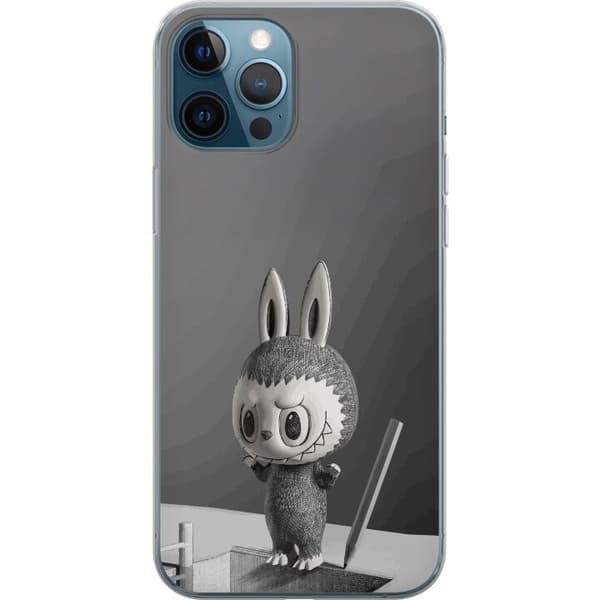 Apple iPhone 12 Pro Gjennomsiktig deksel Pop Mart MEGA LABUBU LABUBU Sketch 1000%