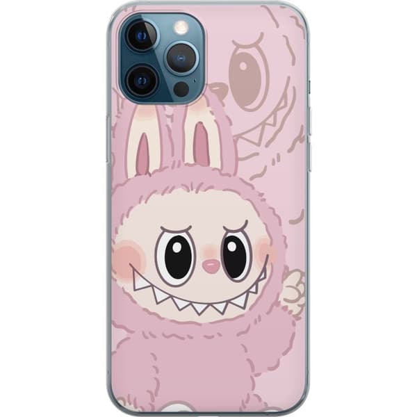 Apple iPhone 12 Pro Gennemsigtig cover Labubu Floral Freak
