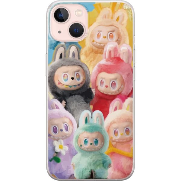 Apple iPhone 13 Läpinäkyvä kuori Labubu Luonnos Tyyli