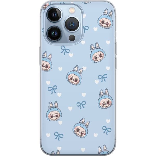 Apple iPhone 13 Pro Läpinäkyvä kuori Labubu Tuli Henki
