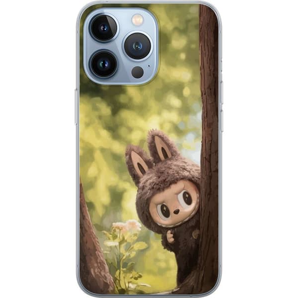 Apple iPhone 13 Pro Läpinäkyvä kuori Labubu Graffiti Vibes – Katutaide hirviömuodossa