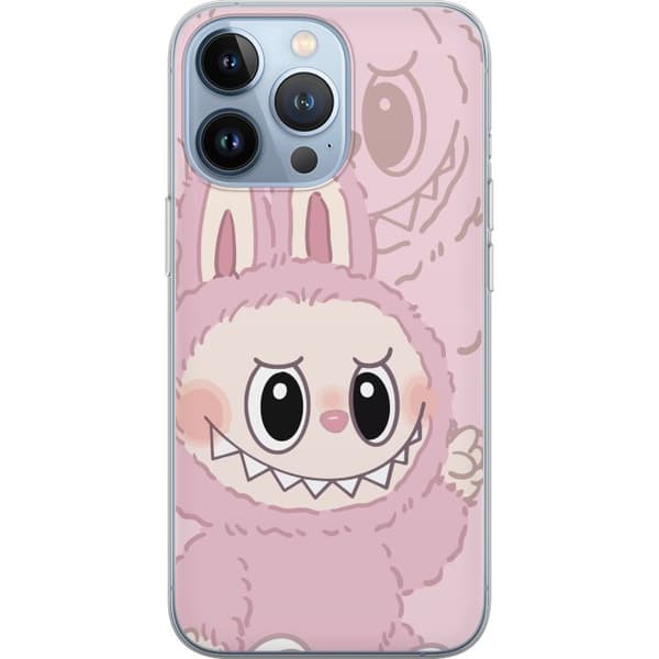 Apple iPhone 13 Pro Läpinäkyvä kuori Labubu Floral Freak