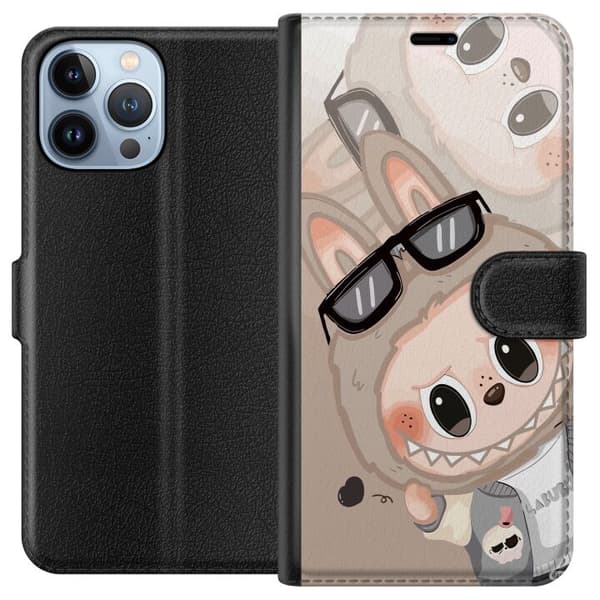 Apple iPhone 13 Pro Max Lommeboketui Labubu Rainbow Chaos