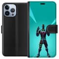 Pikkukuva 1 / 3: Apple iPhone 13 Pro Max Lompakkokotelo musta ritari fortnite