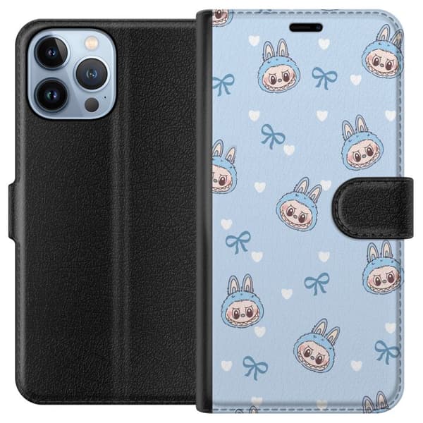 Apple iPhone 13 Pro Max Lompakkokotelo Labubu Tuli Henki