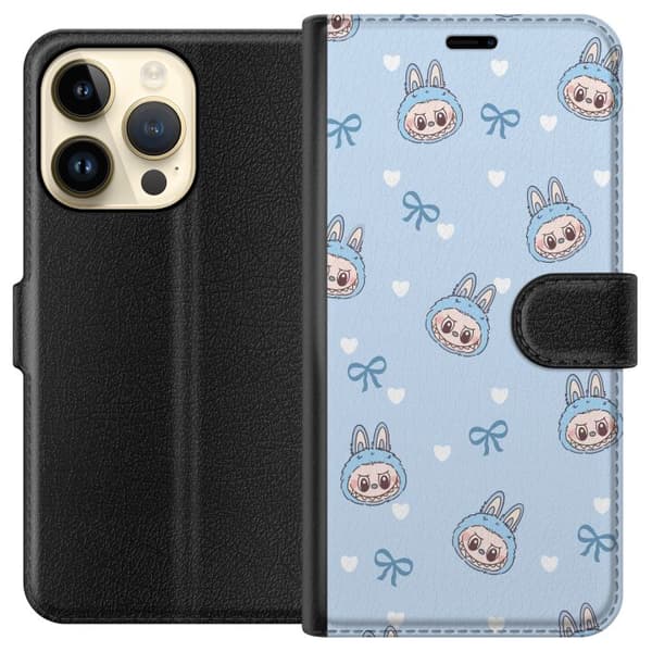 Apple iPhone 14 Pro Tegnebogsetui Labubu Ildånd