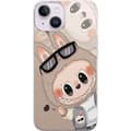 Pikkukuva 1 / 3: Apple iPhone 14 Läpinäkyvä kuori Labubu Rainbow Chaos