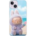 Miniatyrbillede 1 af 3: Apple iPhone 14 Plus Gennemsigtig cover Labubu Lyserød Stemning