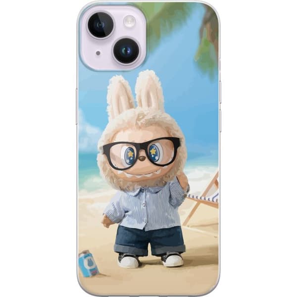 Apple iPhone 14 Plus Gennemsigtig cover Labubu Mørke Drømme