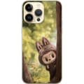 Miniatyrbillede 1 af 3: Apple iPhone 14 Pro Max Gennemsigtig cover Labubu Graffiti Vibes – Gadekunst i monsterform