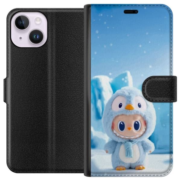 Apple iPhone 15 Lompakkokotelo musta ritari fortnite