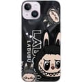 Pikkukuva 1 / 3: Apple iPhone 15 Plus Läpinäkyvä kuori <nl>Labubu Black Energy - Musta kuviointi katutyyliin