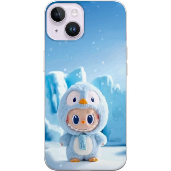 Apple iPhone 15 Plus Läpinäkyvä kuori musta ritari fortnite
