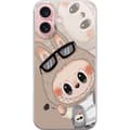 Pikkukuva 1 / 3: Apple iPhone 16 Läpinäkyvä kuori Labubu Rainbow Chaos