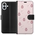 Pikkukuva 1 / 3: Apple iPhone 16 Plus Lompakkokotelo Labubu Neon Pop - Neonvärinen pop art hirviö
