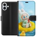 Pikkukuva 1 / 3: Apple iPhone 16 Plus Lompakkokotelo Labubu Stripe Attack - Raidat kohtaavat hirviöt