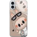 Pikkukuva 1 / 3: Apple iPhone 16 Plus Läpinäkyvä kuori Labubu Rainbow Chaos