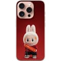 Miniatyrbilde 1 av 3: Apple iPhone 16 Pro Gjennomsiktig deksel Pop Mart The Monsters Labubu Lykke til Vinyl Plysj Dukke