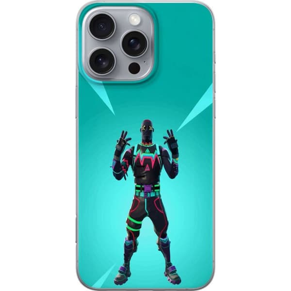 Apple iPhone 16 Pro Max Genomskinligt Skal black knight fortnite