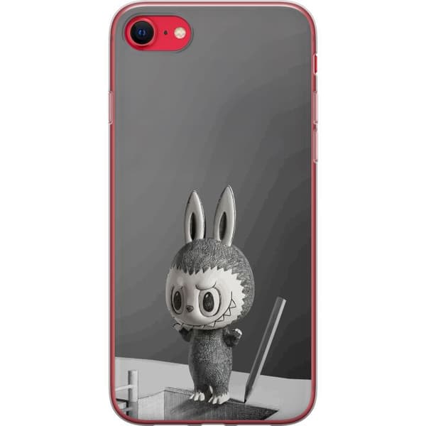 Apple iPhone SE (2022) Gennemsigtig cover Pop Mart MEGA LABUBU LABUBU Sketch 1000%