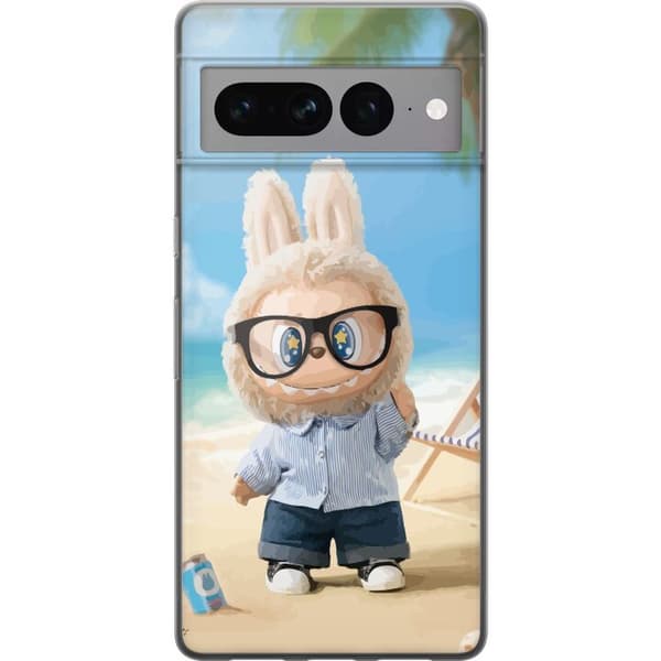 Google Pixel 7 Pro Gennemsigtig cover Labubu Mørke Drømme