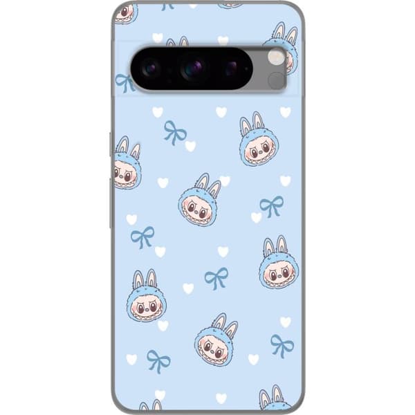 Google Pixel 8 Pro Gennemsigtig cover Labubu Ildånd