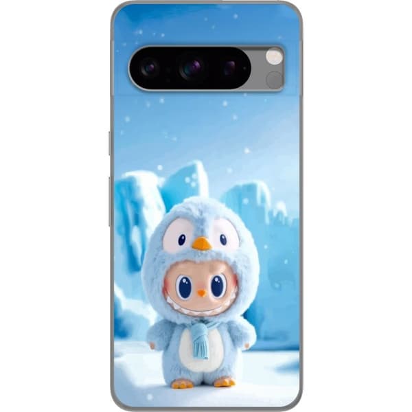 Google Pixel 8 Pro Gennemsigtig cover sort ridder fortnite