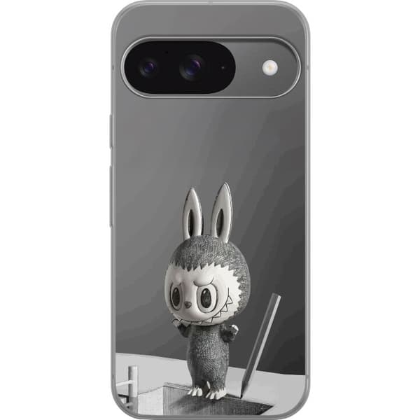 Google Pixel 9 Pro Gennemsigtig cover Pop Mart MEGA LABUBU LABUBU Sketch 1000%