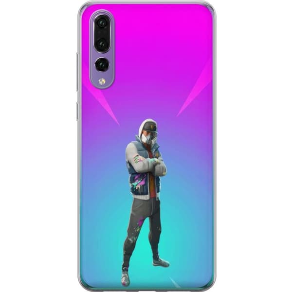 Huawei P20 Pro Genomskinligt Skal black knight fortnite