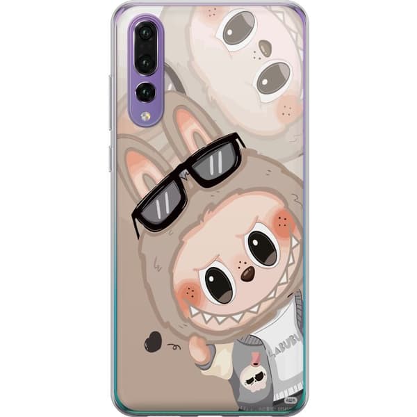 Huawei P20 Pro Gjennomsiktig deksel Labubu Rainbow Chaos