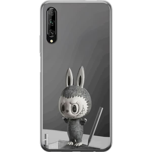 Huawei P smart Pro 2019 Genomskinligt Skal Pop Mart MEGA LABUBU LABUBU Sketch 1000%