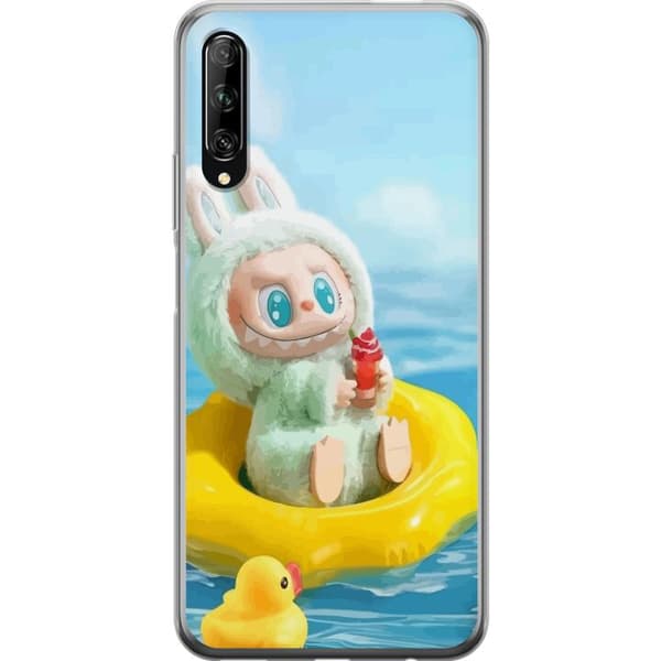 Huawei P smart Pro 2019 Läpinäkyvä kuori Labubu Stripe Attack - Raidat kohtaavat hirviöt