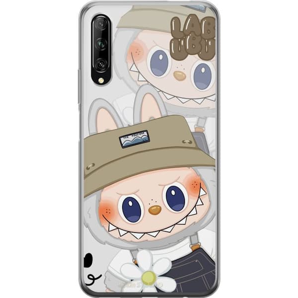 Huawei P smart Pro 2019 Genomskinligt Skal Labubu Minimal Mood – Enkel och stilren monsterdesig
