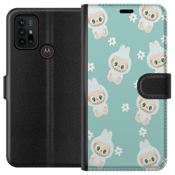 Motorola Moto G30 Lompakkokotelo Labubu Candy Vibes