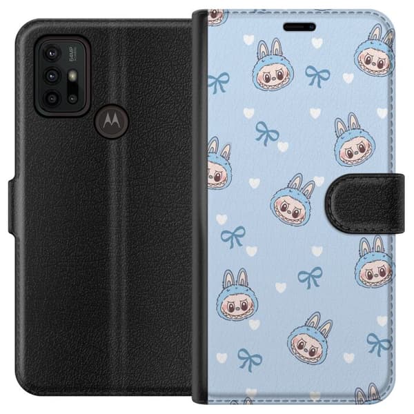 Motorola Moto G30 Lompakkokotelo Labubu Tuli Henki
