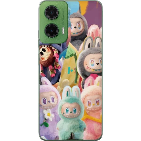 Motorola Moto G35 Gennemsigtig cover stor