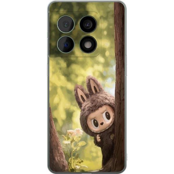OnePlus 10 Pro Gennemsigtig cover Labubu Graffiti Vibes – Gadekunst i monsterform